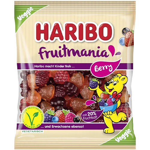 Haribo Fruitmania Berry 160g