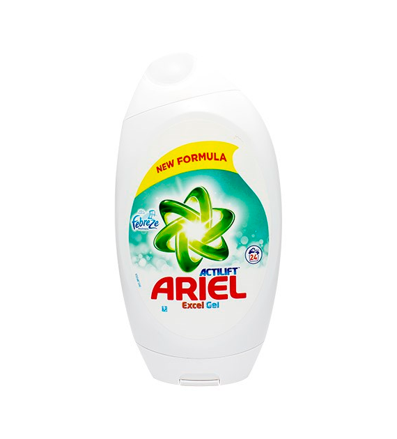Ariel Excel Febreze Gel 24p 888ml