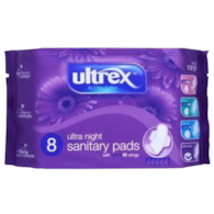 Ultrex Ultra Night Podpaski 8szt