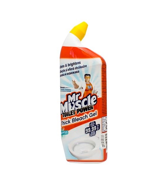 Mr Muscle Toilet Power Thick Bleach Gel 750ml