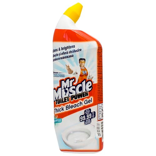 Mr Muscle Toilet Power Thick Bleach Gel 750ml