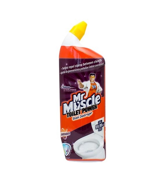 Mr Muscle Toilet Power Stain Destroyer Gel 750ml