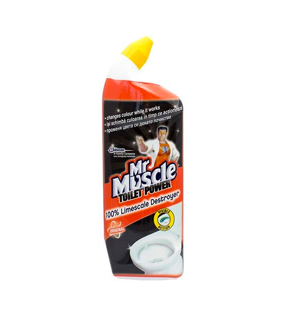 Mr Muscle Toilet Power Limescale Destroy Gel 750ml