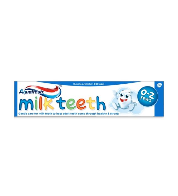 Aquafresh 0-2 Lat Milk Teeth Pasta 50ml