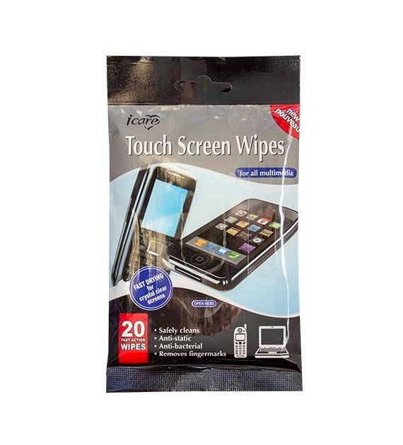 Icare Touch Screen Wipes Czyścik Do Telefonu 20szt