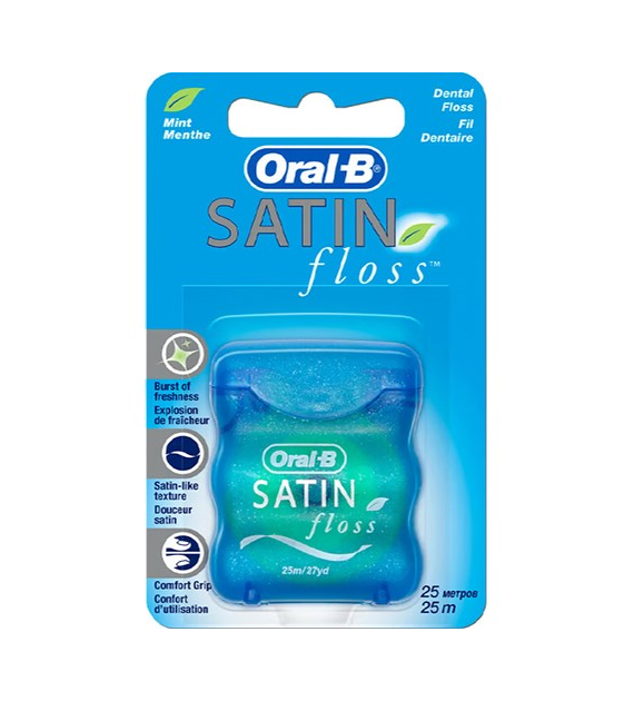 Oral-B Satin Floss Mint Nić Dentystyczna 25m