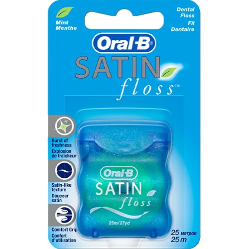 Oral-B Satin Floss Mint Nić Dentystyczna 25m