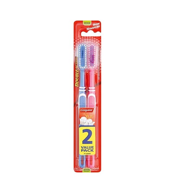 Colgate Double Action 2 Pack Szczoteczki 2szt