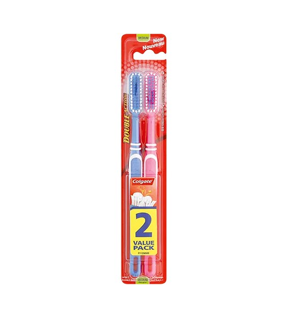 Colgate Double Action 2 Pack Szczoteczki 2szt