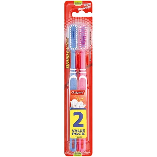 Colgate Double Action 2 Pack Szczoteczki 2szt