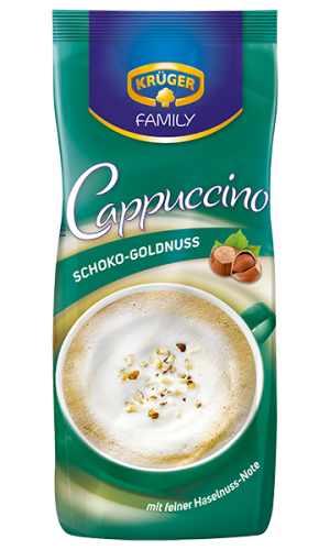 Kruger Cappuccino Schoko Goldnuss 500g