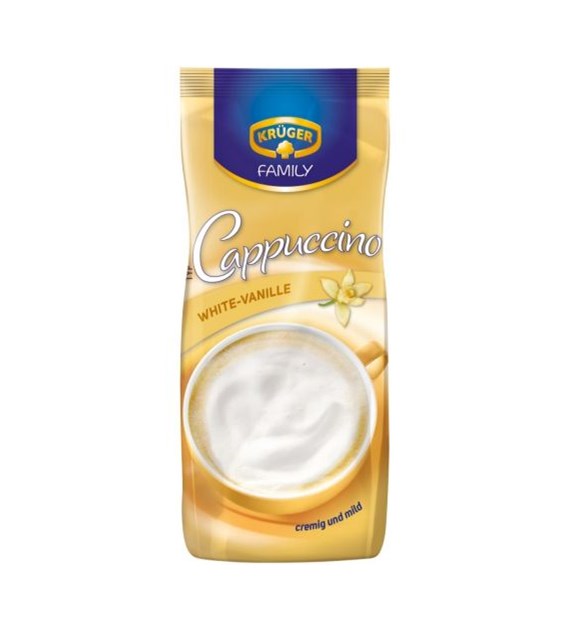 Kruger Cappuccino White Vanille 500g