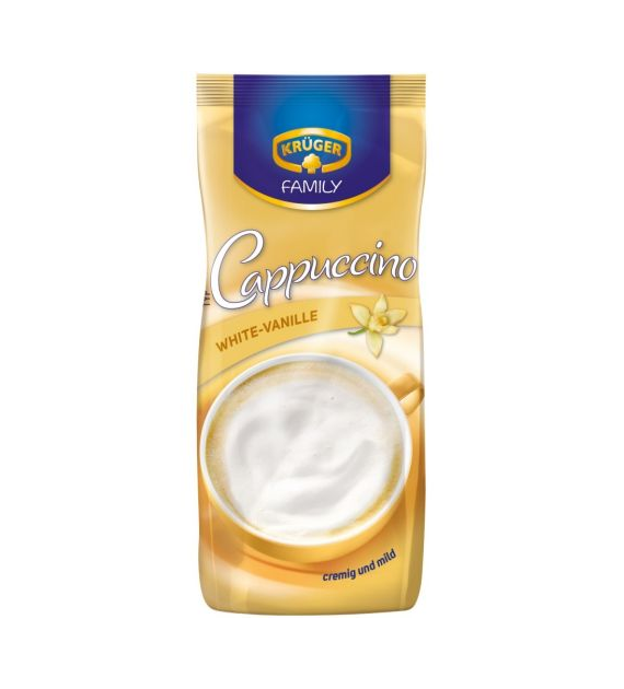 Kruger Cappuccino White Vanille 500g