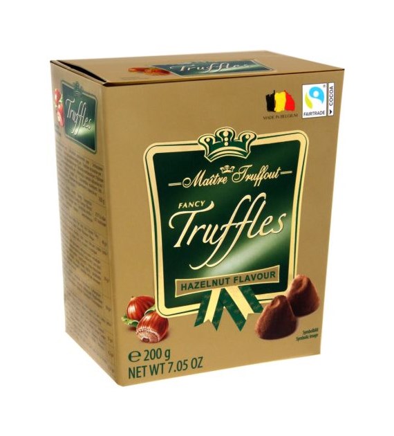 Maitre Truffout Fancy Truffles Hazelnut 200g
