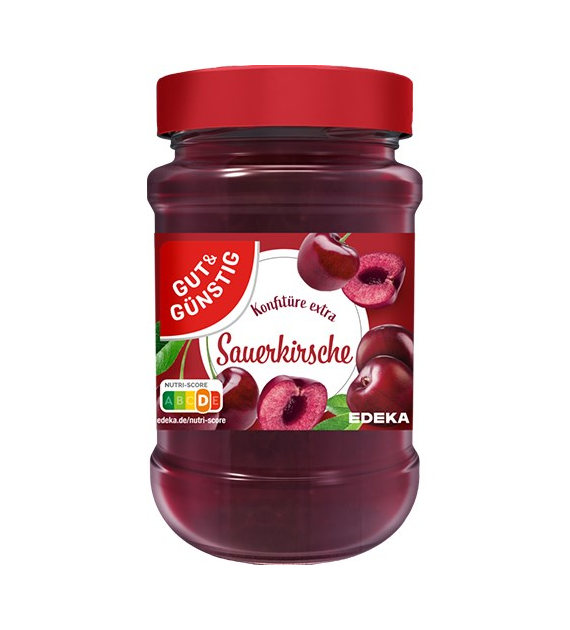 G&G Konfiture Extra Sauerkirsch 450g