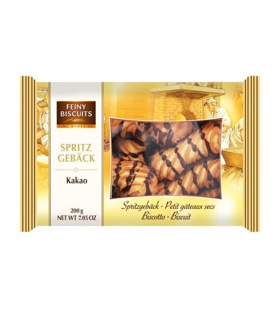 Feiny Biscuits Spritz Geback Kakao Ciastka 200g