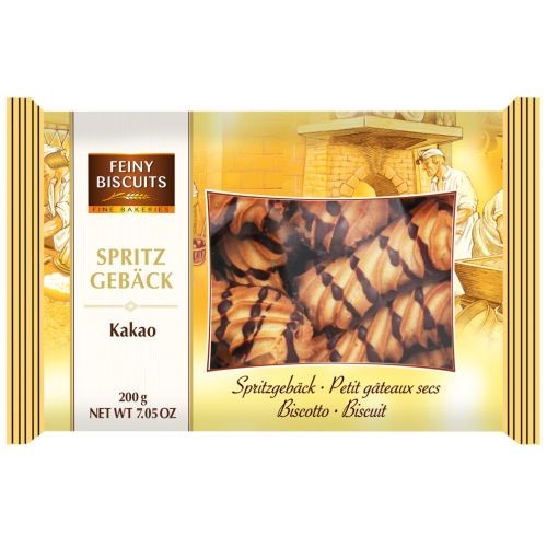 Feiny Biscuits Spritz Geback Kakao Ciastka 200g