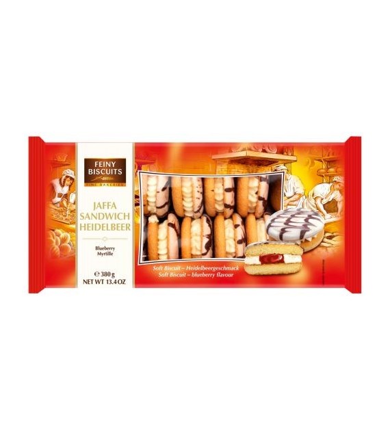 Feiny Biscuits Jaffa Sandwich Heidelbeer Cias 380g