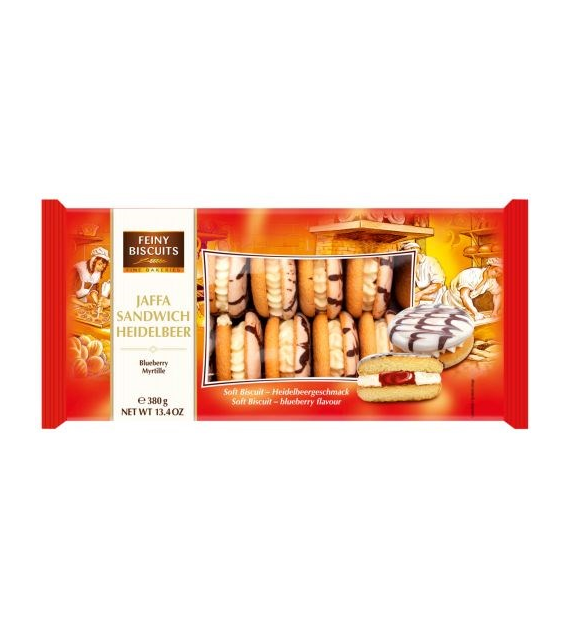 Feiny Biscuits Jaffa Sandwich Heidelbeer Cias 380g
