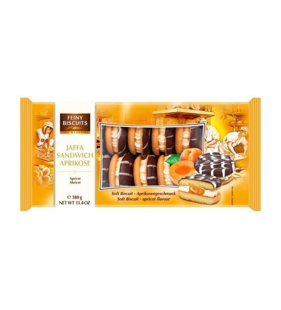 Feiny Biscuits Jaffa Sandwich Aprikose Ciastk 380g