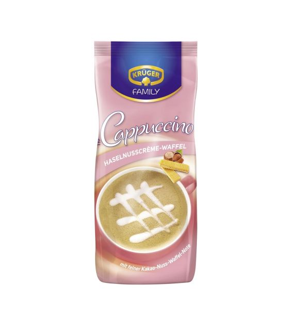 Kruger Cappuccino Haselnusscreme Waffel 500g