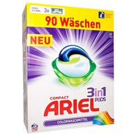 Ariel 3in1 Pods Color (3x30) Caps 90p 2,7kg