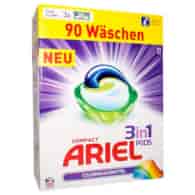 Ariel 3in1 Pods Color (3x30) Caps 90p 2,7kg