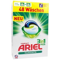 Ariel 3in1 Pods Universal (2x24) Caps 48p 1,4kg