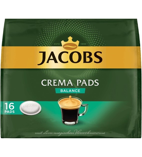 Jacobs Crema Balance Pads 16szt 105g