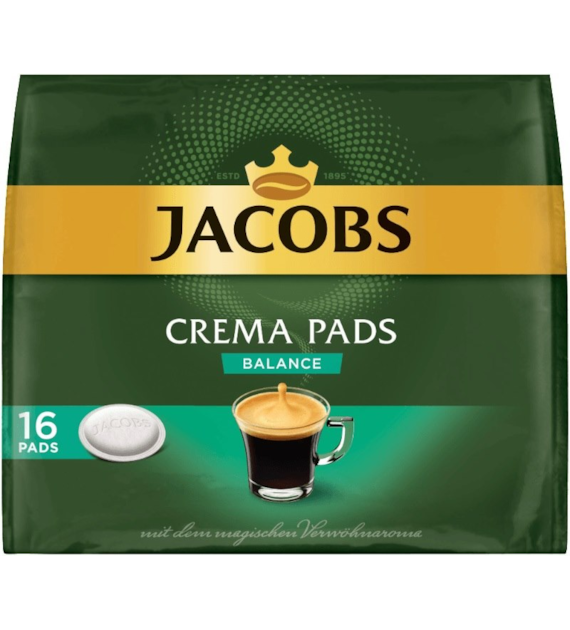 Jacobs Crema Balance Pads 16szt 105g