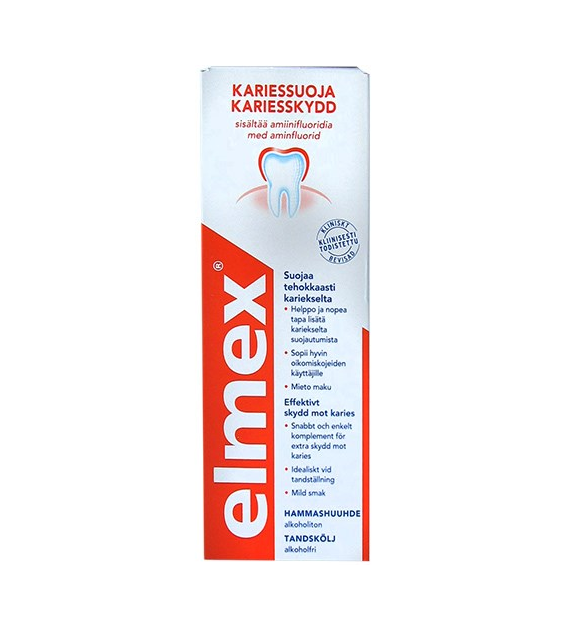 Elmex Anti Caries Płyn do Jamy Ustnej 400ml