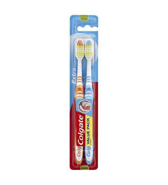 Colgate Extra Clean Medium Szczoteczka 2szt