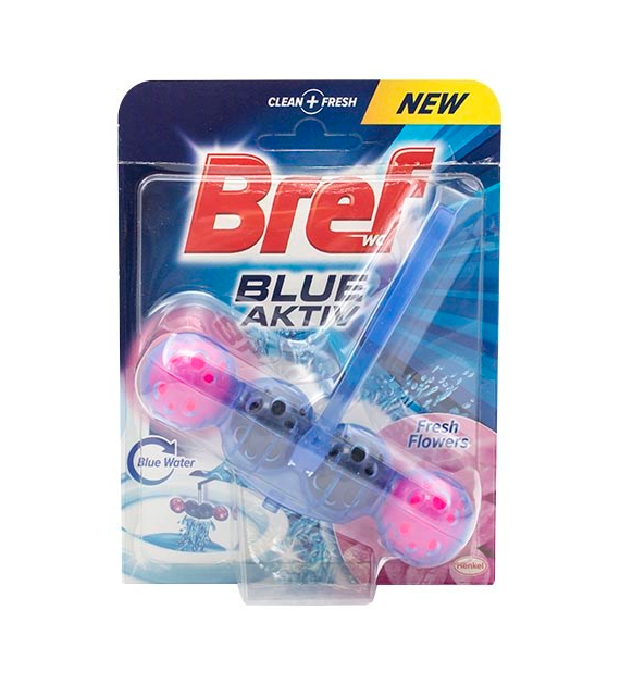 Bref Blue Aktiv Fresh Flowers WC Zawieszka 50g