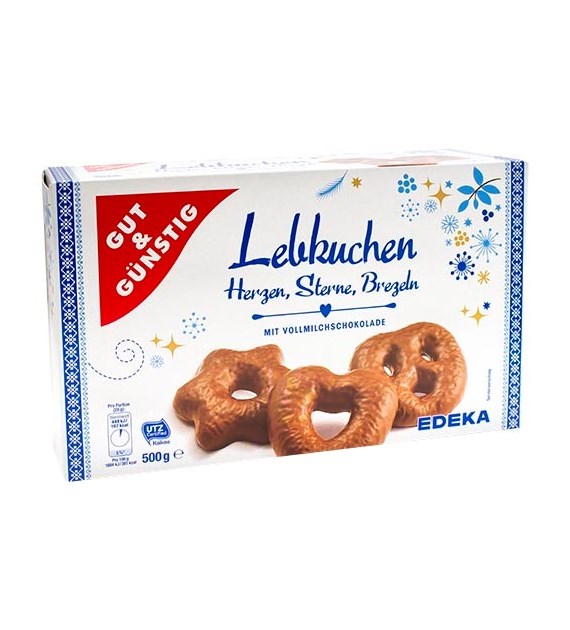 G&G Lebkuchen Vollmilchokolade Pierniki 500g