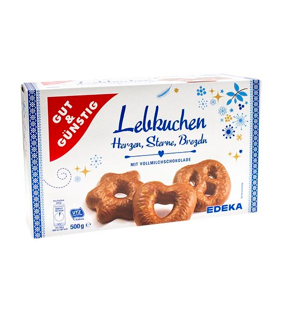 G&G Lebkuchen Vollmilchokolade Pierniki 500g