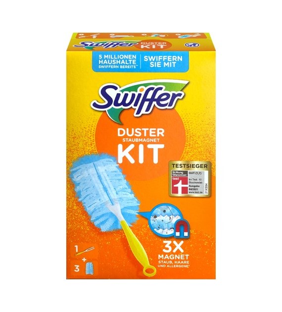Swiffer Duster Staubmagnet Kit Zestaw 3szt