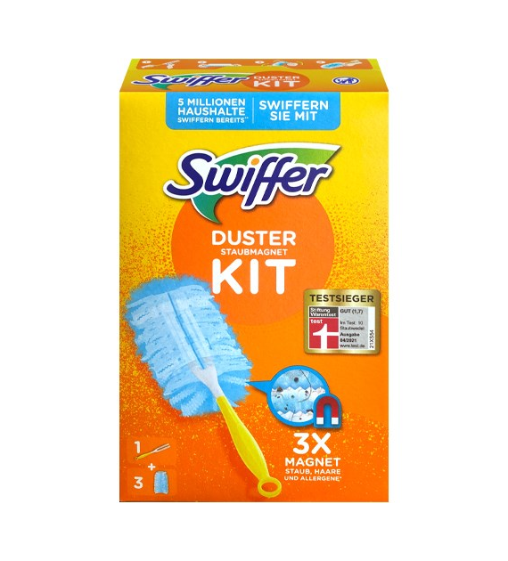 Swiffer Duster Staubmagnet Kit Zestaw 3szt
