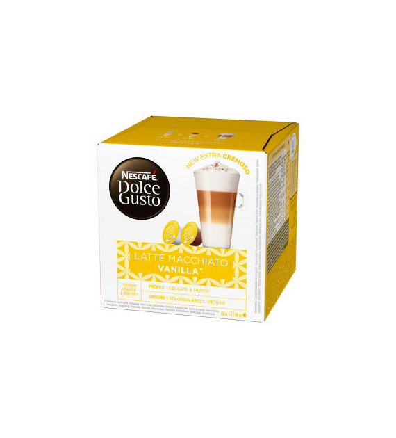D.Gusto Latte Macchiato Vanilla Caps 16szt
