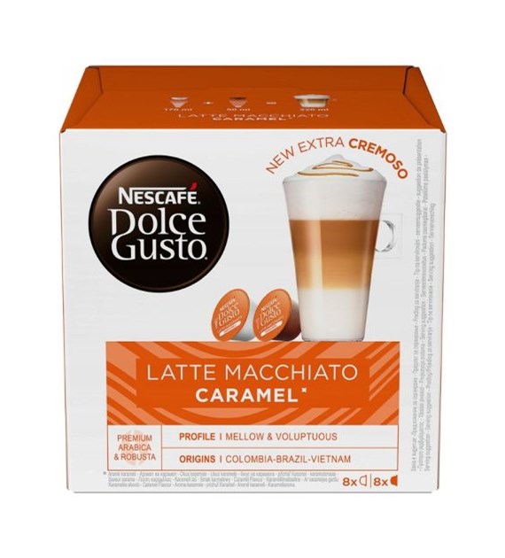D.Gusto Latte Macchiato Caramel Caps 16szt 146g