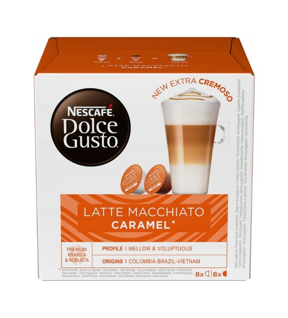 D.Gusto Latte Macchiato Caramel Caps 16szt 146g