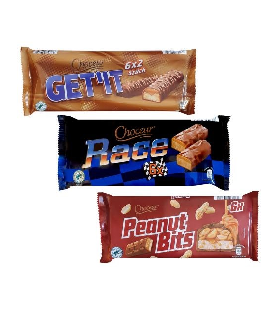 Choceur Get'it / Race / Peanut Bars Batony 300g