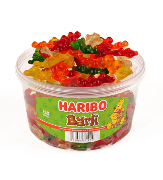 Haribo Barli Żelki 150szt 1200g