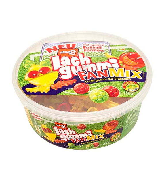 Nimm2 Lach Gummi FanMix Pudełko 750g