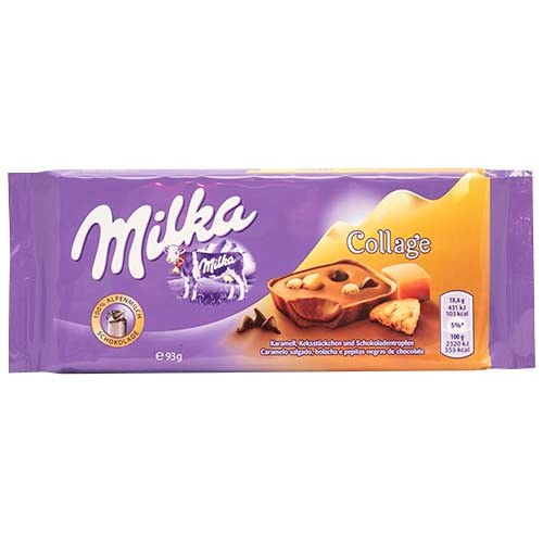 Milka Collage Caramel Czekolada 93g