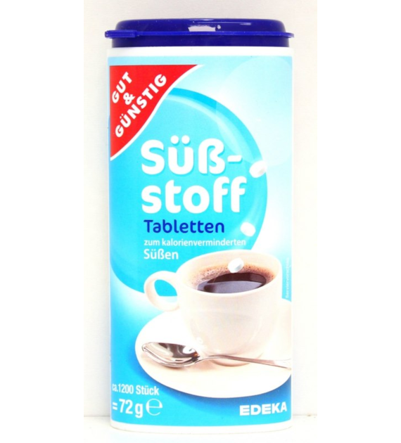 G&G Słodzik Tabletten 72g