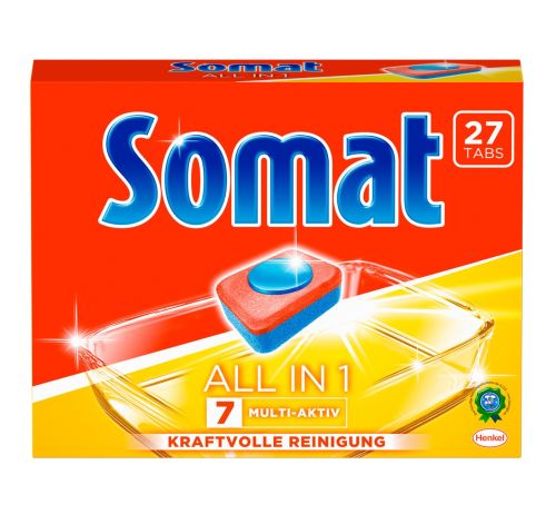 Somat All in 1 7 Multi Aktiv Tabs 27szt 486g