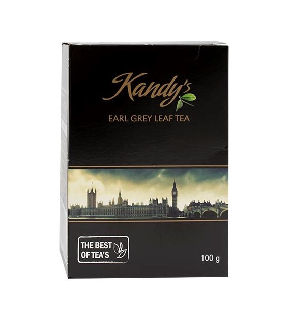 Kandy's Earl Gray Leaf Tea Liściasta Herbata 100g