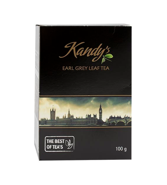Kandy's Earl Gray Leaf Tea Liściasta Herbata 100g