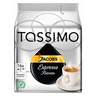 Tassimo Espresso Ristretto Caps 128g