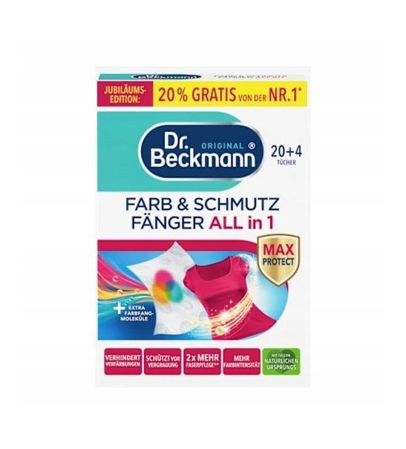Dr.Beckmann Farb & Schmutz Chust 24szt